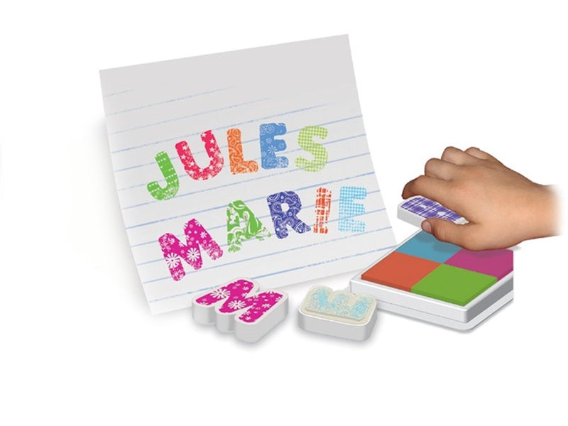 achat Coffret alphabet box à tamponner - Créa Lign'