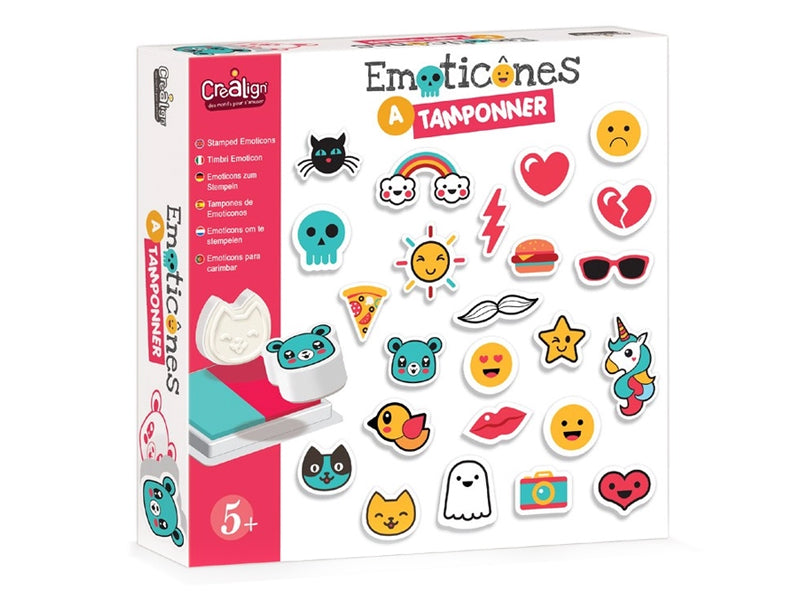 Achat Coffret émoticônes à tamponner
