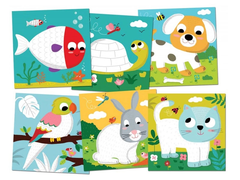 achat Coffret de peinture au doigt "Adorables compagnons"