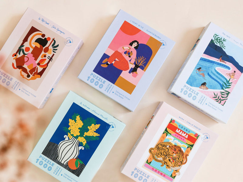 achat Puzzle L'heure du thé par Jennifer Bouron -  1000 pièces