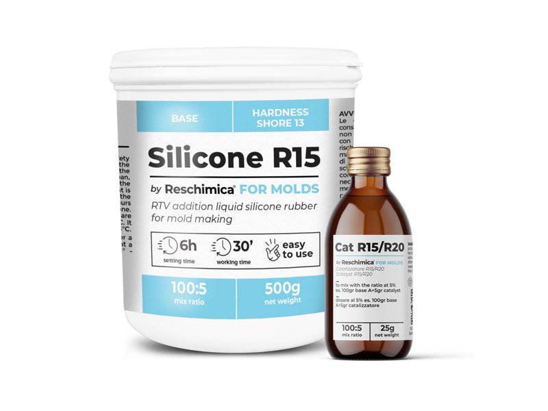 Achat Silicone R15 pour créer des moules souples - 500 g