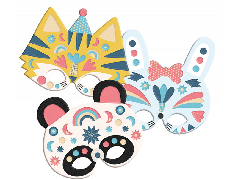 achat Coffret créatif - Masques avec stickers en mousse - Editions Auzou
