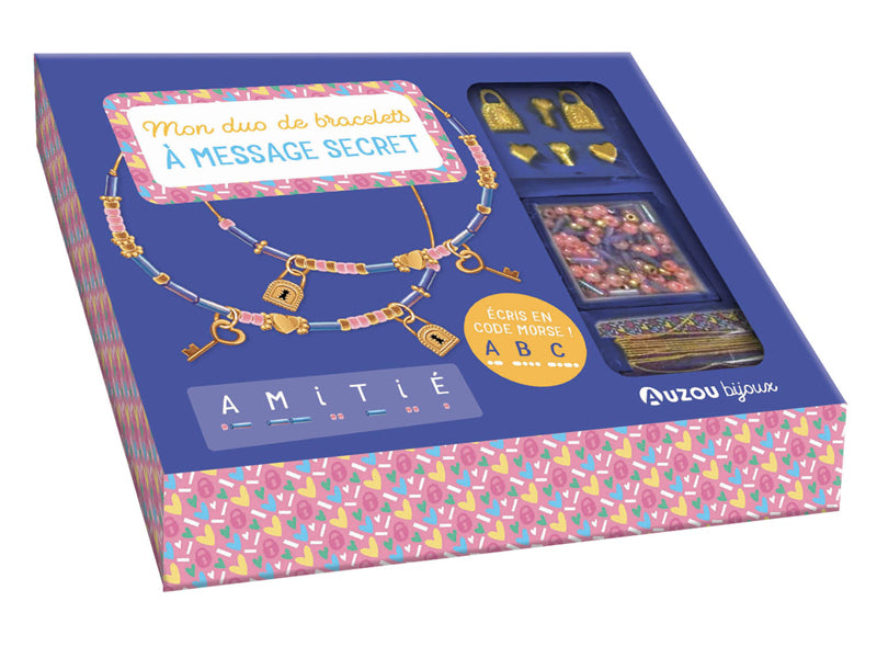 Achat Kit créatif - Mon duo de bracelets à message secret - Mon superbe bijou