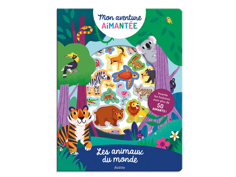 Achat Mon aventure aimantée - Les animaux du monde