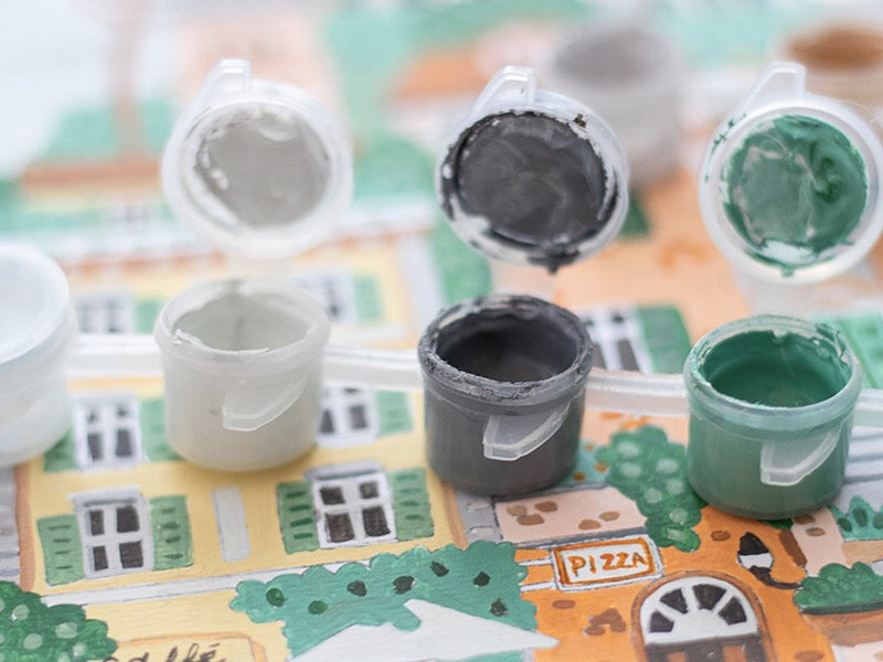 achat Coffret peinture au numéro - Petit Pinceau - Rome par Hoglet and co
