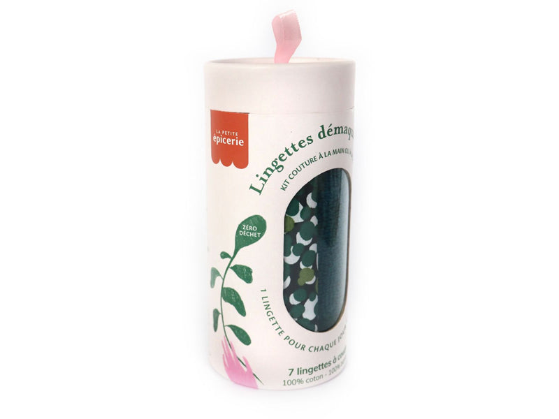 achat Kit couture - 7 lingettes démaquillantes à coudre - Nature