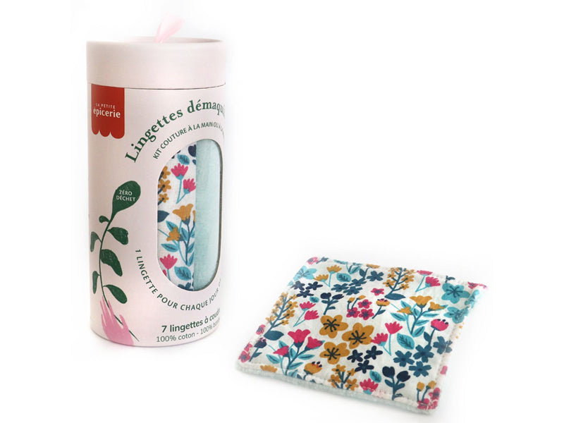achat Kit couture - 7 lingettes démaquillantes à coudre - Champs