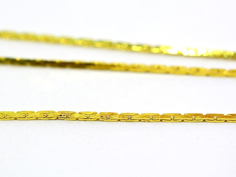 achat Chaîne serpentine 0,6 mm dorée  x 20 cm