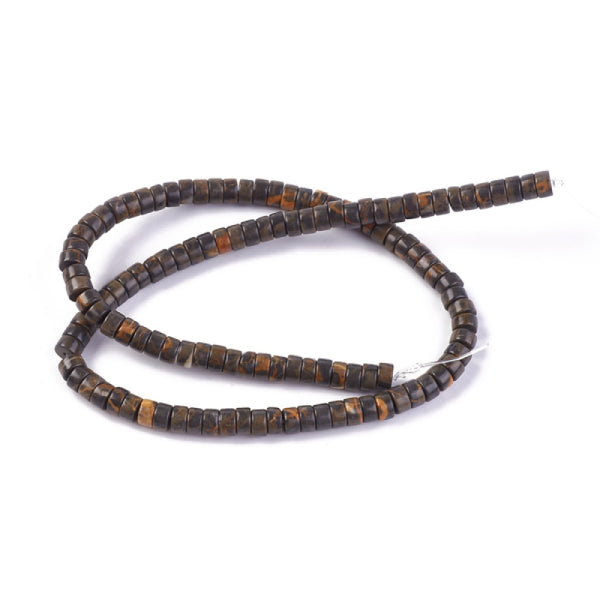 Achat Lot de 20 perles heishi naturelles 6 mm - Jaspe