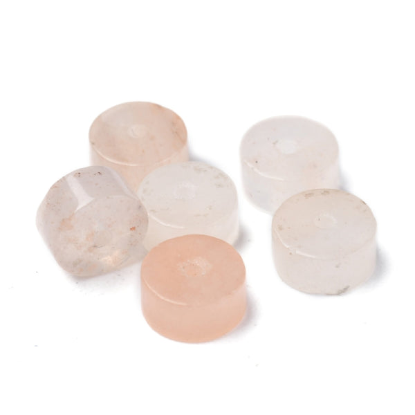 Achat Lot de 20 perles heishi naturelles 6 mm - Aventurine rose