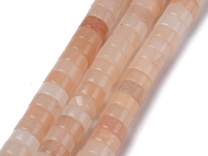 Achat Lot de 20 perles heishi naturelles 6 mm - Aventurine rose