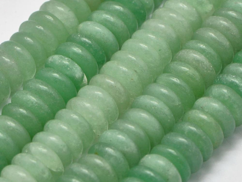 Achat Lot de 20 perles heishi naturelles 6 mm - Aventurine verte