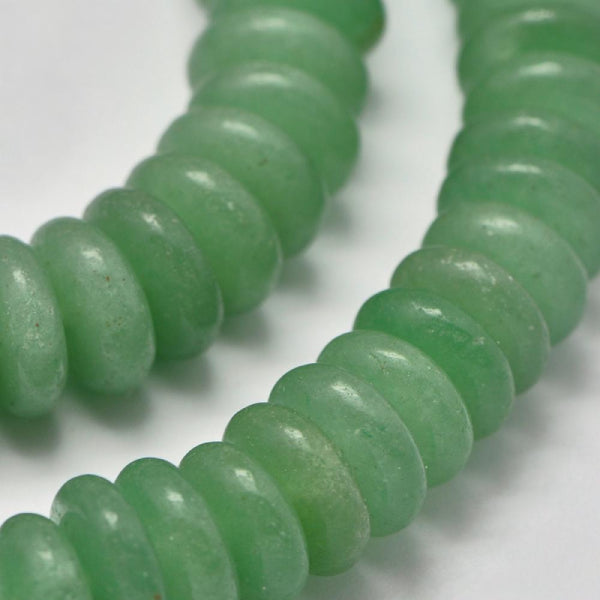 Achat Lot de 20 perles heishi naturelles 6 mm - Aventurine verte