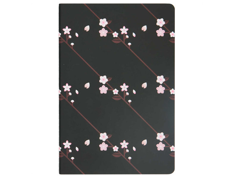 achat Bloc notes A5 Sakura Sakura - Rose et noir