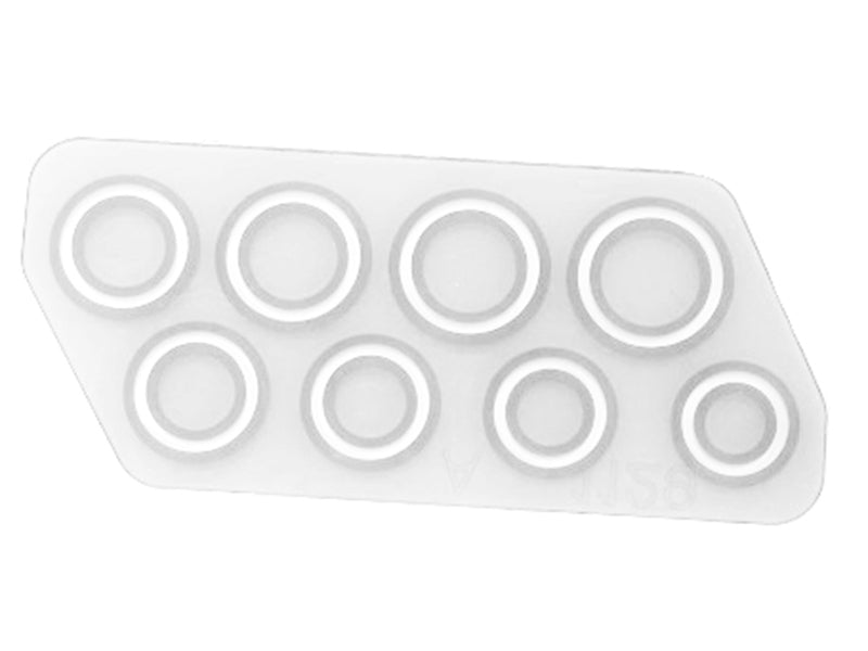 Achat Moule en silicone - Bague géométrique - 14,5 x 6,4 cm