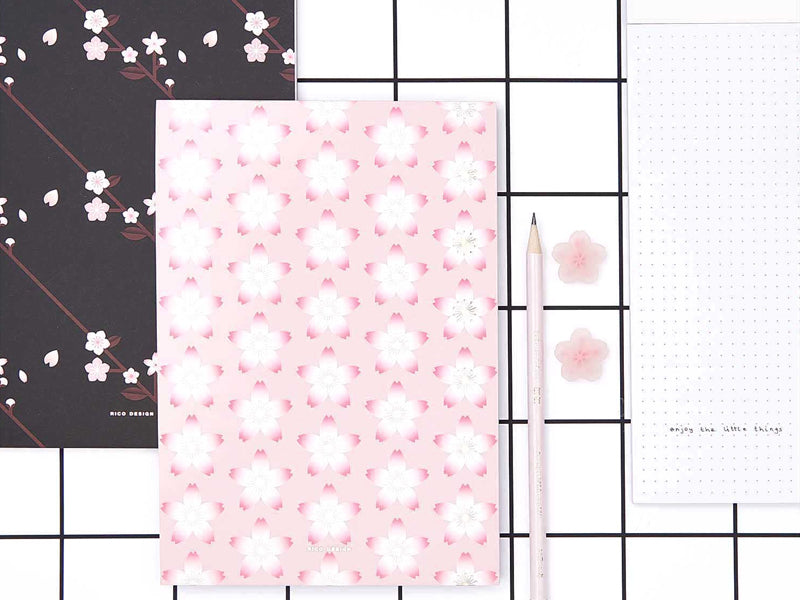 Achat Bloc notes A5, Sakura sakura rose - Rico Design