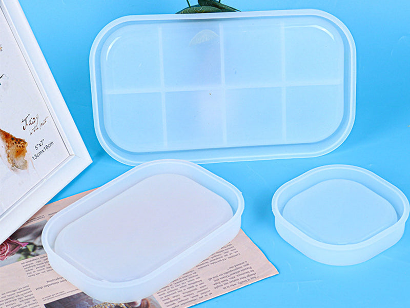 Achat Moule en silicone - Coupelle Rectangle - 18,5 x 13 cm