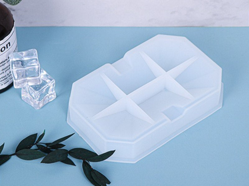 Achat Moule en silicone - Porte-Savon rectangulaire - 12 x 8,5 cm