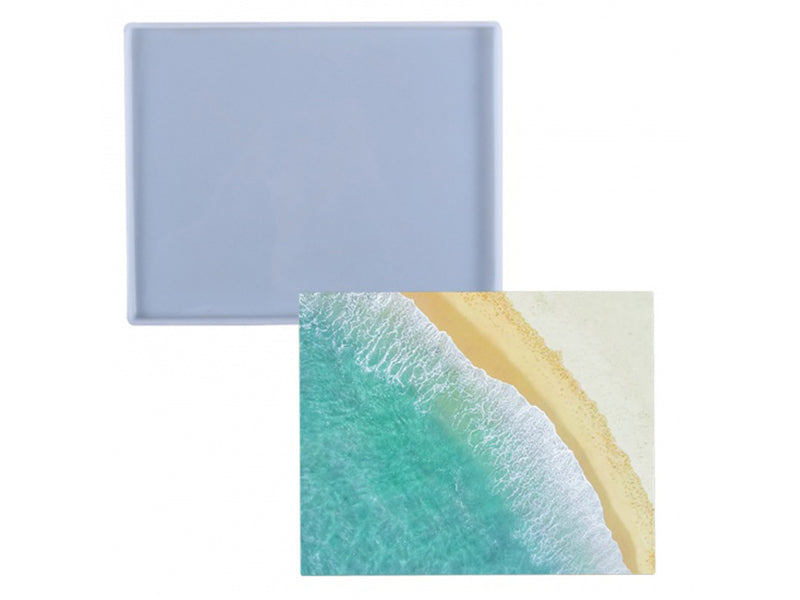 Achat Moule en silicone - Planche décorative rectangulaire - 26 x 21 cm