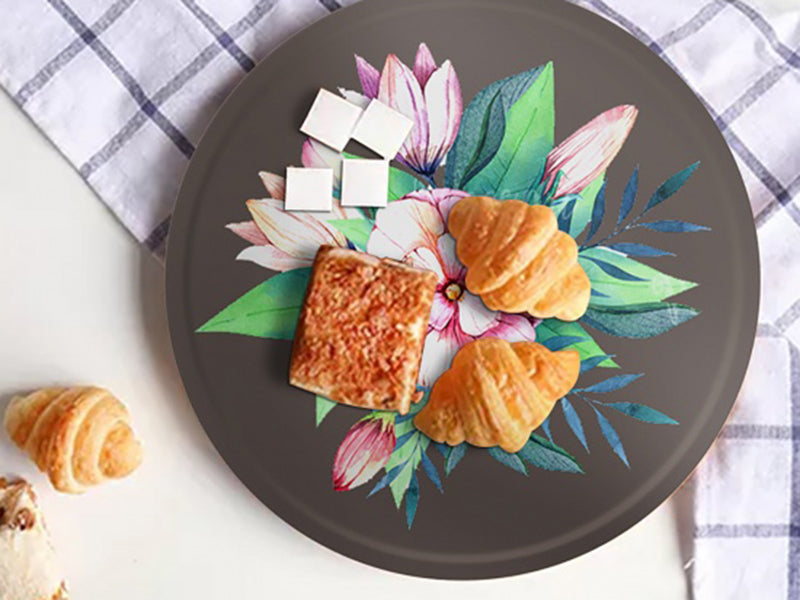 achat Moule en silicone - Plateau rond - 17,2 cm de diamètre