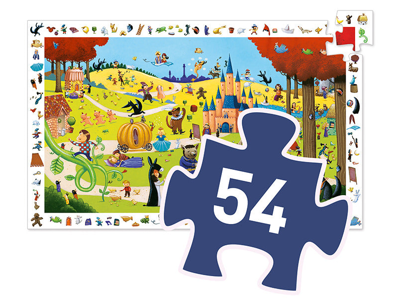 achat Puzzle observation - Contes - 54 pièces