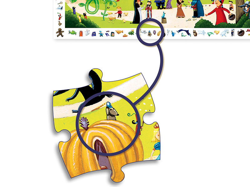 achat Puzzle observation - Contes - 54 pièces