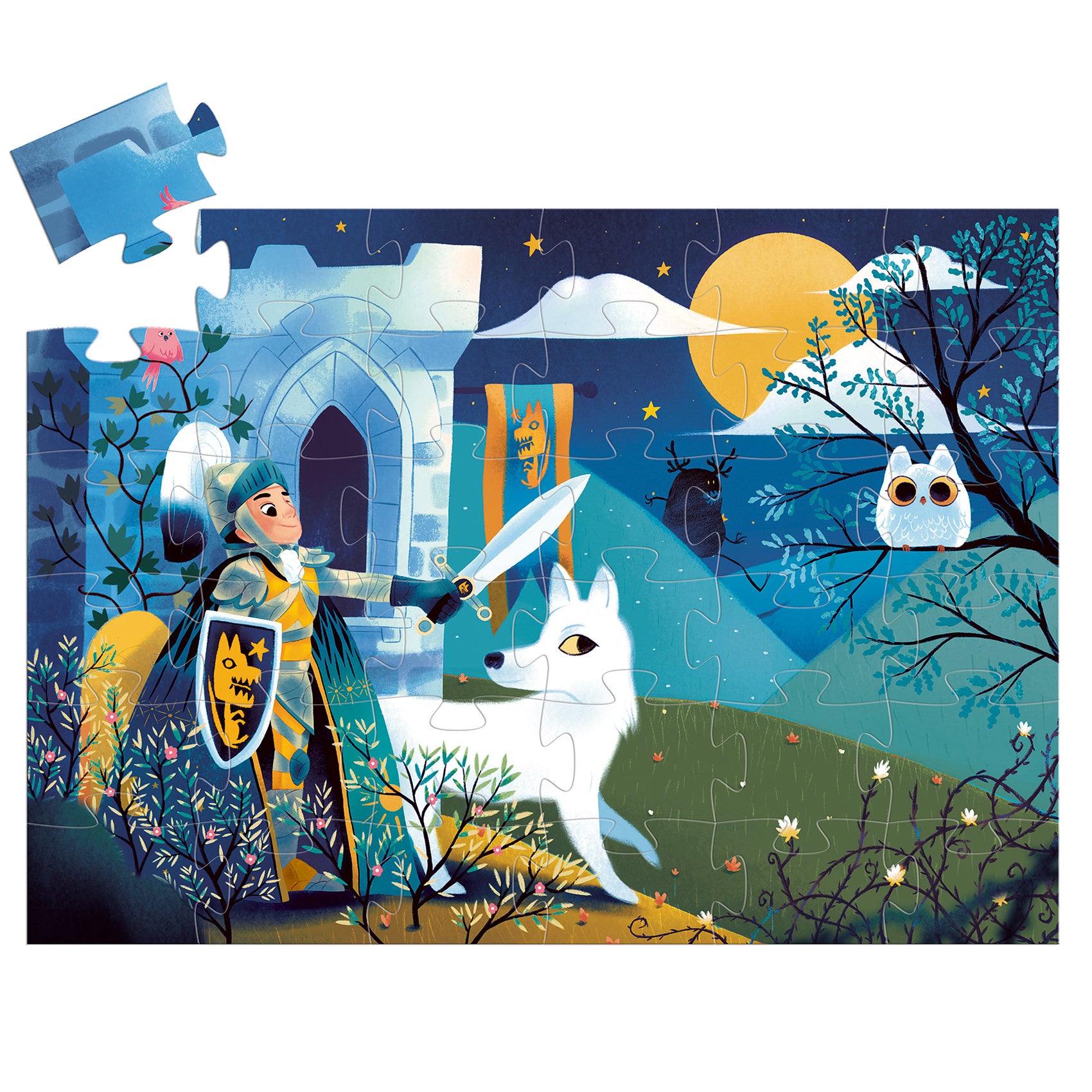 Achat Puzzle le chevalier de la pleine lune - 36 pièces