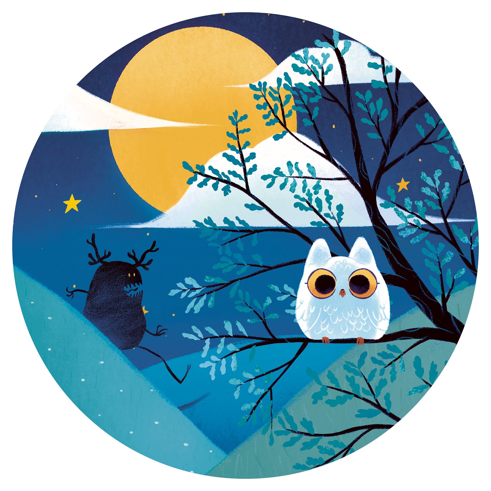 achat Puzzle le chevalier de la pleine lune - 36 pièces