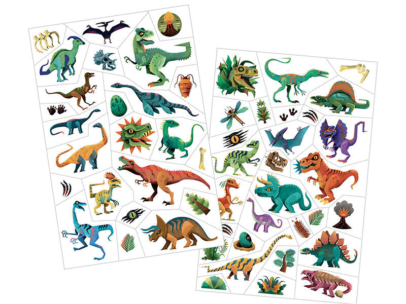 achat 50 tatouages - Dino club