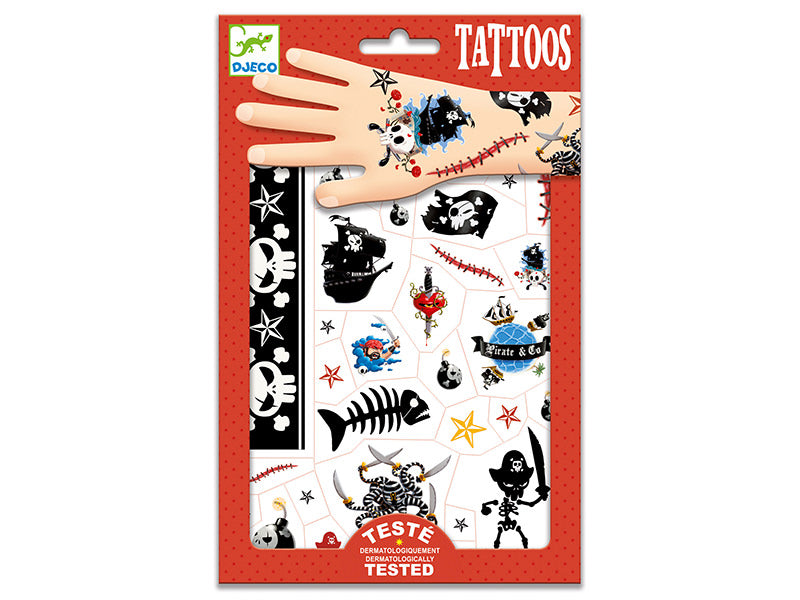 Achat 50 tatouages - Pirates