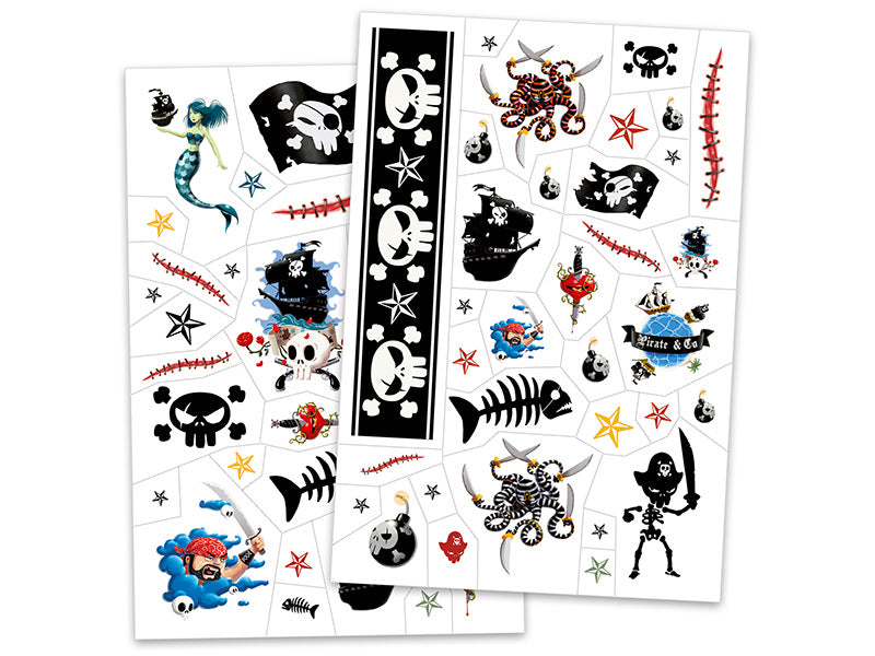 achat 50 tatouages - Pirates