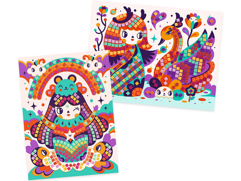 Achat Coffret mosaïques - Kokeshis