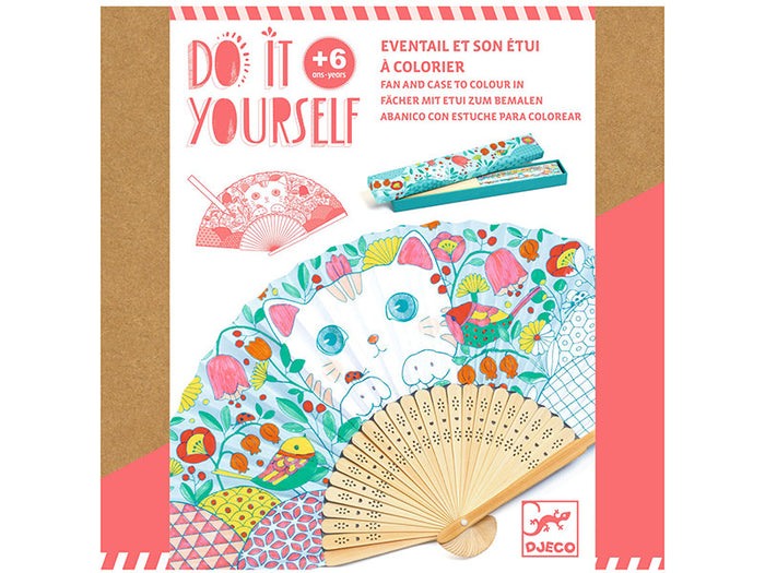 Achat Kit DIY - Eventail à colorier - Koneko