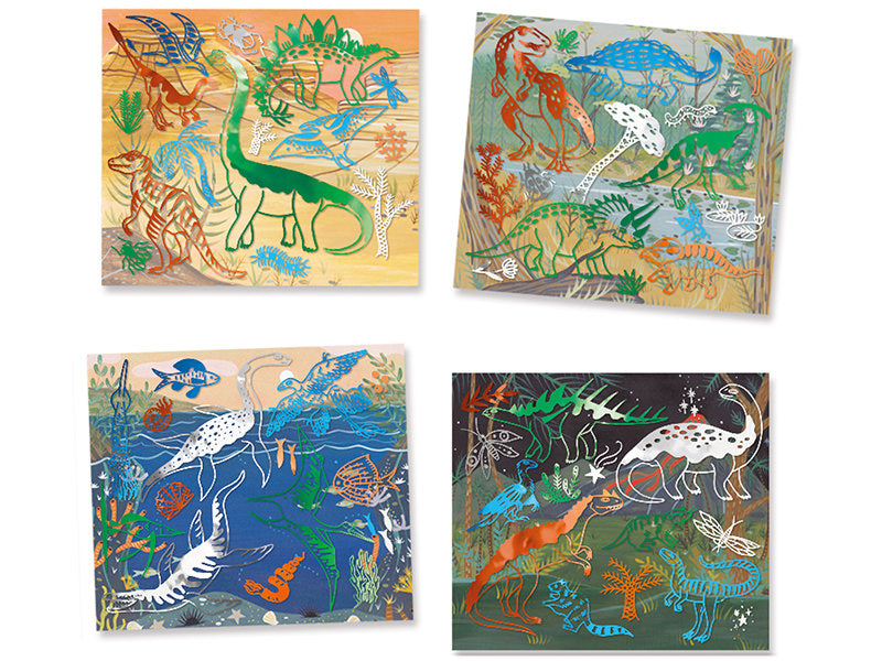 Achat Kit artistic Patch - Dinosaures