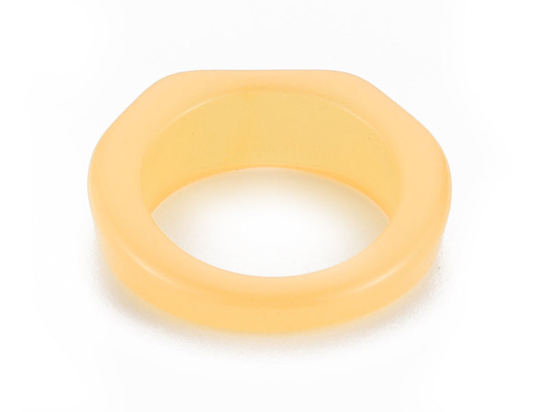 achat Grosse bague en acrylique transparente - Couleur aléatoire