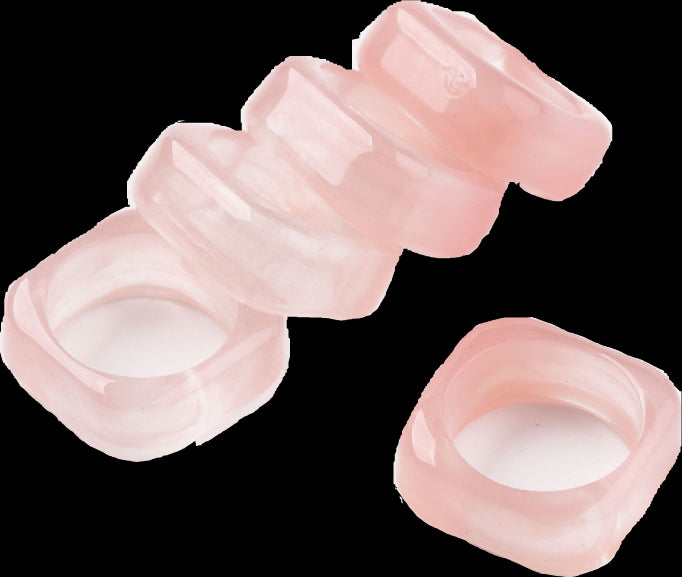 Acheter Bague en résine carrée - Rose - 1,99 € en ligne sur La Petite Epicerie - Loisirs créatifs