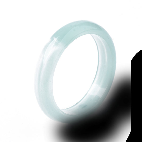 achat Bague en résine transparente - Turquoise clair