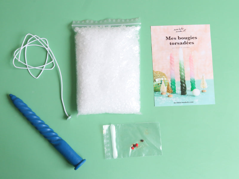 achat Kit DIY Home Déco - Mes bougies torsadées
