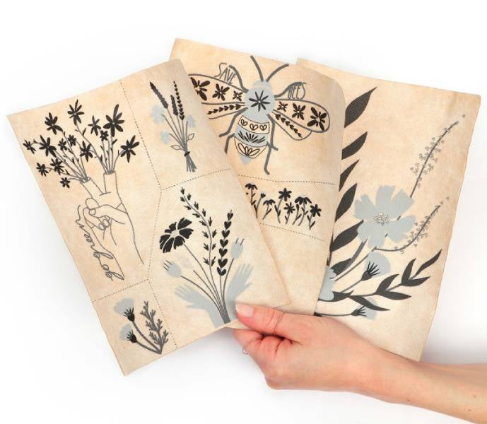 achat Kit de broderie sur vêtement - Nature