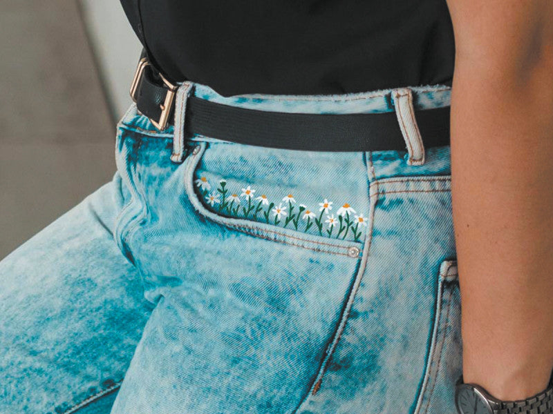 achat Kit de broderie sur vêtement - Nature