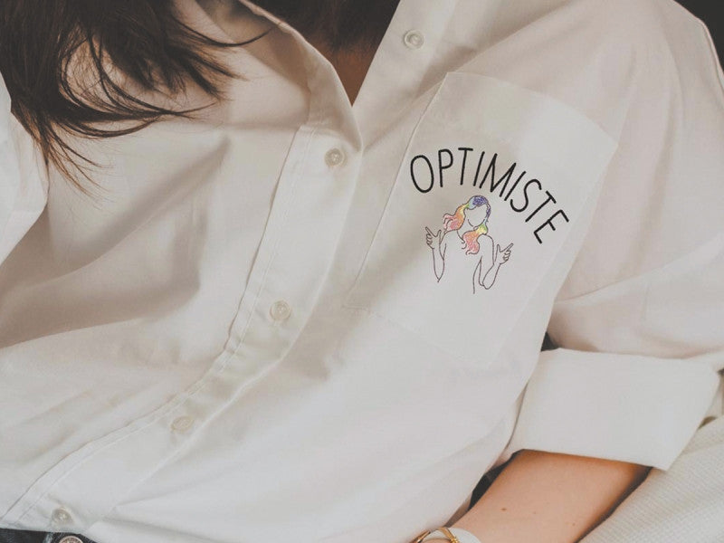 achat Kit de broderie sur vêtement - Self love