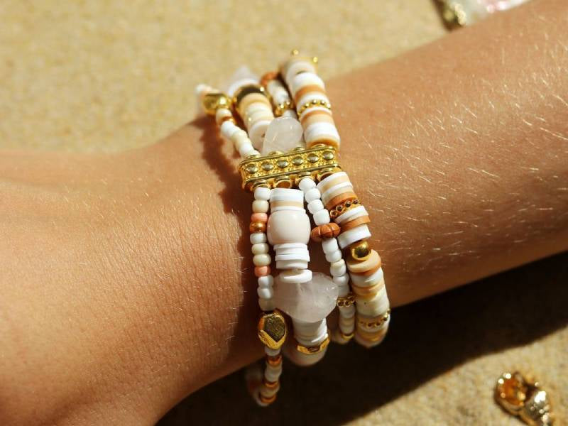 achat Mélange de perles heishi et de breloques - Abu Dhabi
