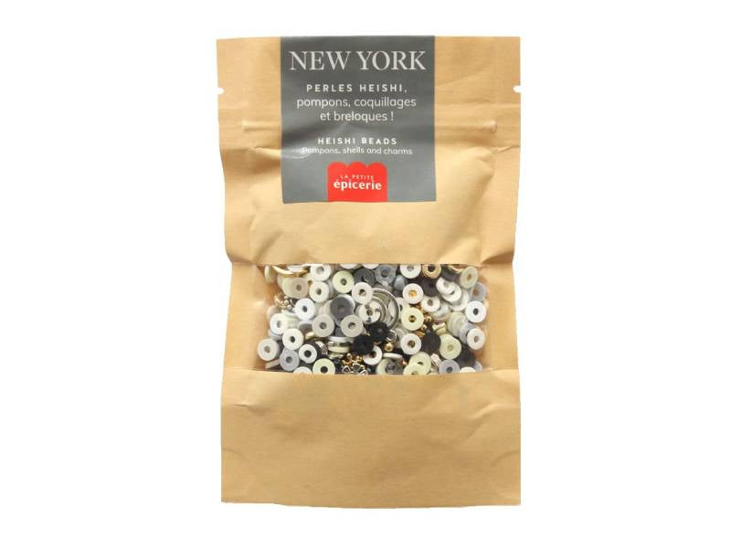 Achat Mélange de perles heishi et de breloques - New York