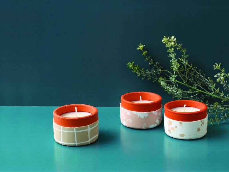 achat Kit Fimo home déco - 3 bougies