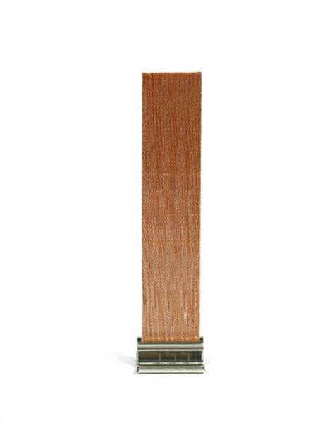 achat Sachet de 10 mèches bougie en pin et socle en métal - 2 cm de largeur