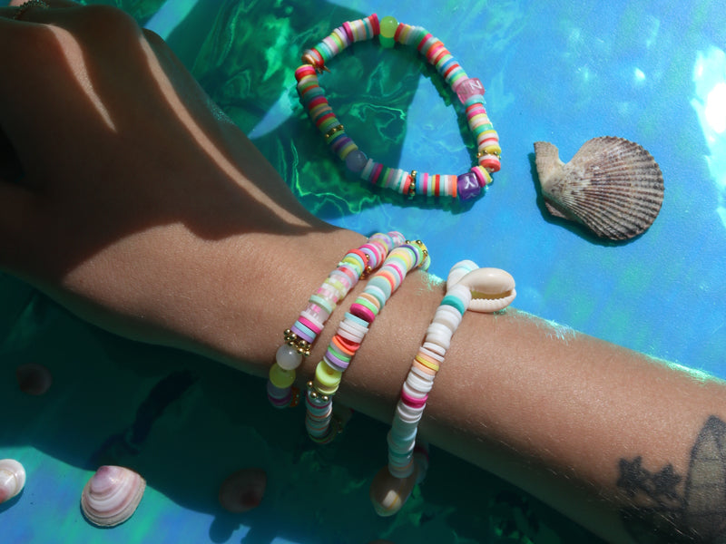 achat Mélange de perles heishi et de breloques - Miami