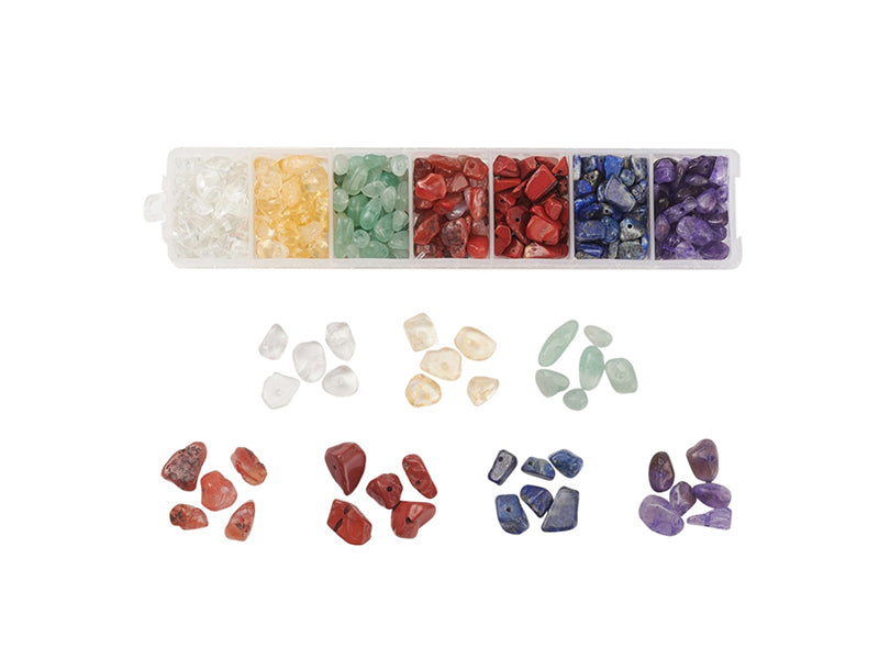 Achat Boîte de 7 styles de perles précieuses naturelles