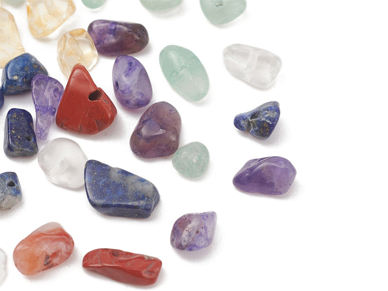 achat Boîte de 7 styles de perles précieuses naturelles
