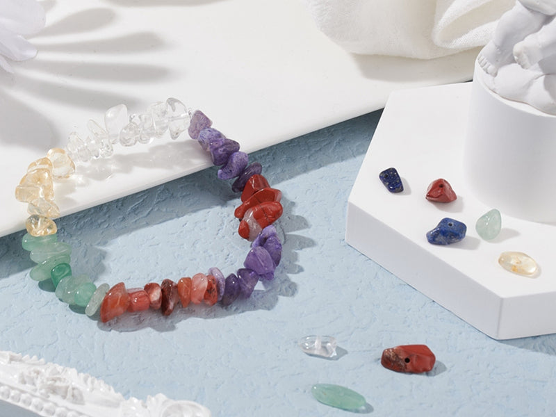 achat Boîte de 7 styles de perles précieuses naturelles