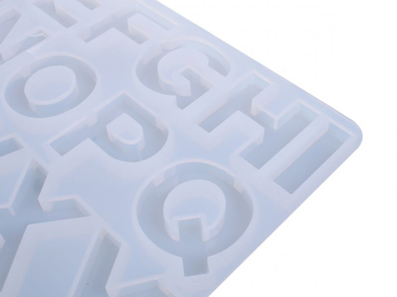 achat Moule en silicone - Lettres et chiffres - 36 x 19,4 cm